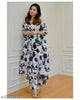 White-Black Cotton Co-ord Set |