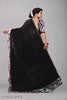 Stylish Printed Georgette Saree with Frills and Blouse Piece for Women | Lightweight & Elegant Look